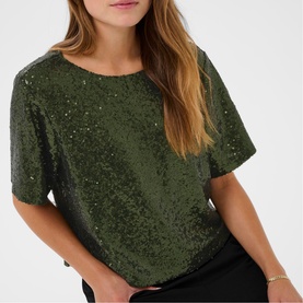 Miranda Sequin Top