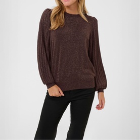 Regina Knitted Shimmer Sweater