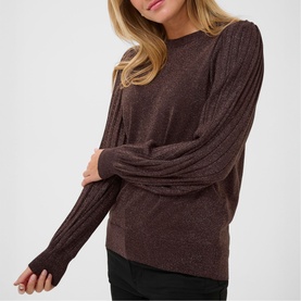 Regina Knitted Shimmer Sweater