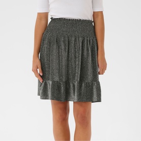 Rita Glitter Flared Mini Skirt