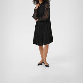 Stine Lace Flared Dress