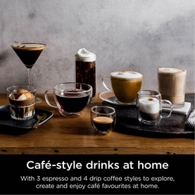 Luxe Cafe Premier Espresso Machine Black