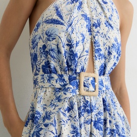 Amaya Floral Belted Dress