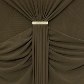 Colette Ruched Turtleneck Dress