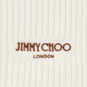 Yukiko Logo Wool Scarf