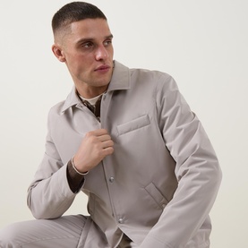 Three-Layer Casual Overshirt