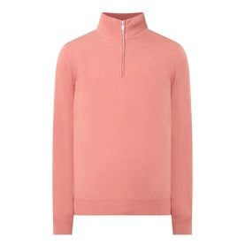 Cashmere Half-Zip Sweater