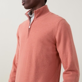 Cashmere Half-Zip Sweater