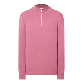 Cashmere Half Zip Sweater