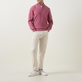 Cashmere Half Zip Sweater