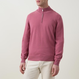 Cashmere Half Zip Sweater
