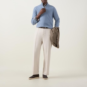 Half-Zip Cashmere Sweater