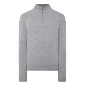 Half-Zip Cashmere Sweater