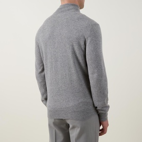 Half-Zip Cashmere Sweater
