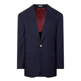Hopsack Single Breasted Blazer