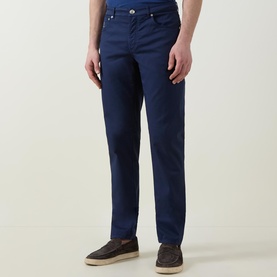 Garment-Dyed Straight Leg Jeans