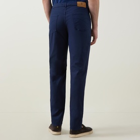 Garment-Dyed Straight Leg Jeans
