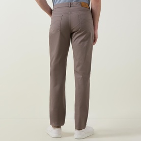 Garment-Dyed Straight Leg Jeans