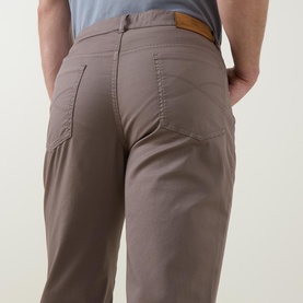 Garment-Dyed Straight Leg Jeans