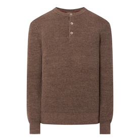 Serafino Henley Knitted Sweater