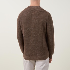 Serafino Henley Knitted Sweater