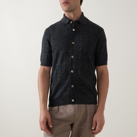 Wide Rib Knit Shirt
