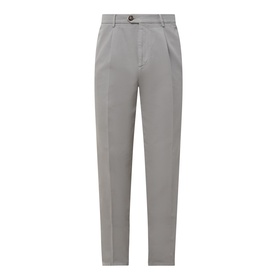 Garment Dyed Pleated Chinos