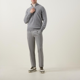 Garment Dyed Pleated Chinos