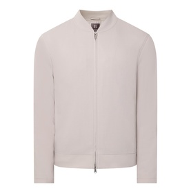 Two-Way Zip Bomber Jacket