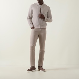Two-Way Zip Bomber Jacket