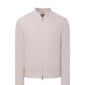 Two-Way Zip Bomber Jacket