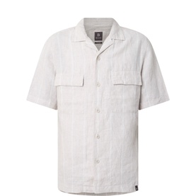 Linen Pinstripe Shirt