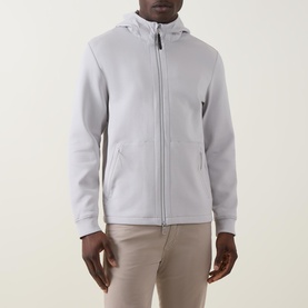 Piqu&eacute; Scuba Zip Hoodie