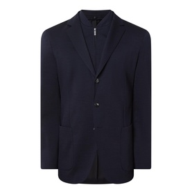 Single Breasted Sweatshirt Blazer