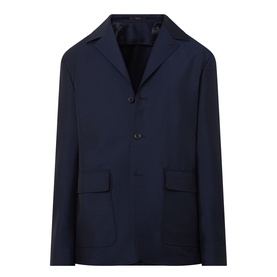 Formal Single-Breasted Suit Jacket