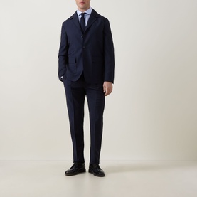 Formal Single-Breasted Suit Jacket