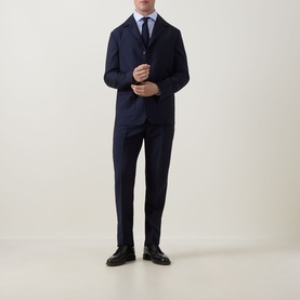 Formal Single-Breasted Suit Jacket