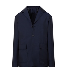 Formal Single-Breasted Suit Jacket