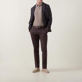 Fine Knit Polo Shirt