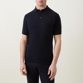 Knitted Polo Shirt