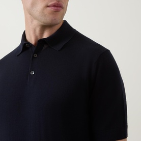 Knitted Polo Shirt