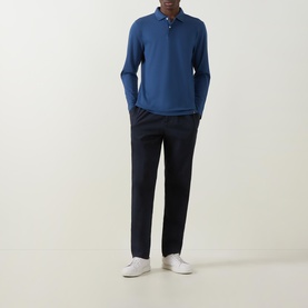 S.Caf&egrave;&reg; High-Performance Piqu&eacute; Polo Shirt