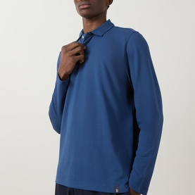 S.Caf&egrave;&reg; High-Performance Piqu&eacute; Polo Shirt