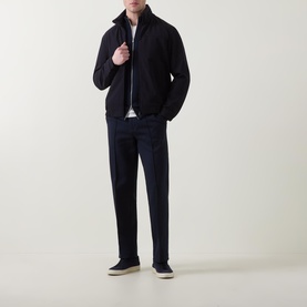 Piqu&eacute; Scuba Straight Leg Trousers