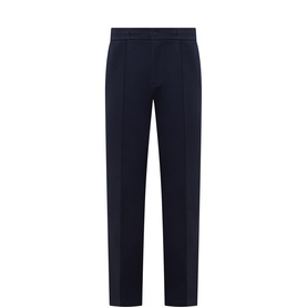 Piqu&eacute; Scuba Straight Leg Trousers