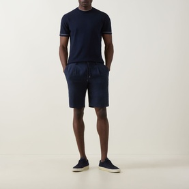 Tipped Knit T-Shirt