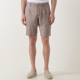 Linen Bermuda Shorts
