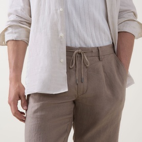 Linen Bermuda Shorts