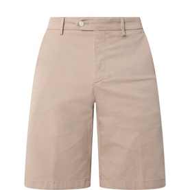Slim-Leg Bermuda Shorts