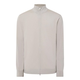 Knitted Zip Sweater